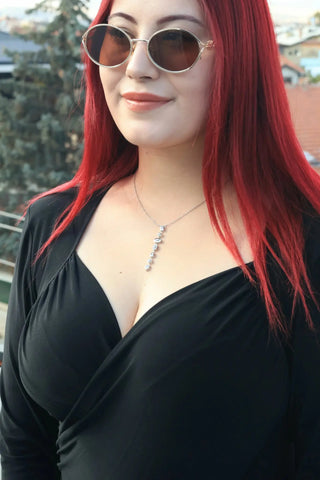 14 AYAR ALTIN KAPLAMA Y KOLYE - Babil Takı