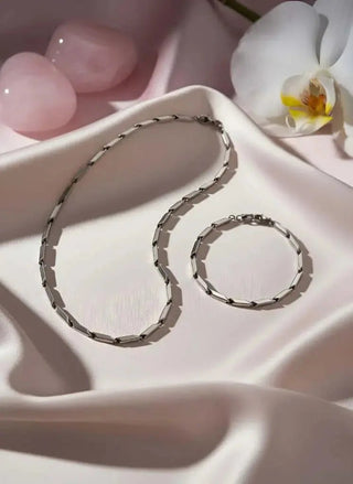 ARTEMİS ERKEK KOLYE BİLEKLİK SET - Babil Takı