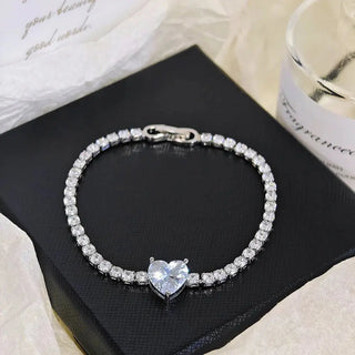 14 AYAR ALTIN KAPLAMA BEYAZ ZİRKON TAŞLI PANDORA BİLEKLİK - Babil Takı