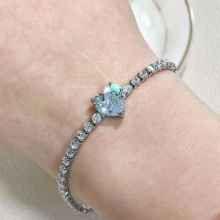 14 AYAR ALTIN KAPLAMA BEYAZ ZİRKON TAŞLI PANDORA BİLEKLİK - Babil Takı